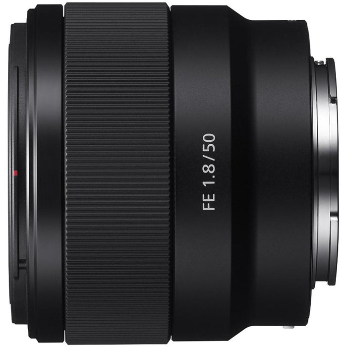 Sony FE 50mm F1.8 Full-frame Prime E-Mount Lens - SEL50F18F - OPEN BOX
