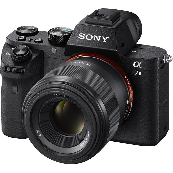Sony FE 50mm F1.8 Full-frame Prime E-Mount Lens - SEL50F18F - OPEN BOX