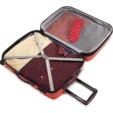 Samsonite Omni Hardside Luggage Spinner Set (20"/24"/28") Burnt Orange - **OPEN BOX**