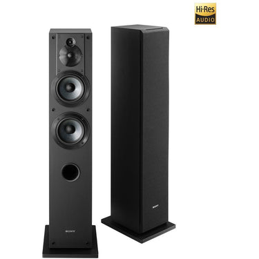 Sony SS-CS3 3-Way 4-Driver Bass Reflex Stereo Floor-Standing Speaker - OPEN BOX