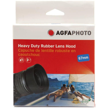 Agfa 67mm Heavy Duty Rubber Lens Hood - APSLH67