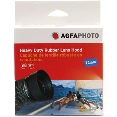 Agfa 72mm Heavy Duty Rubber Lens Hood - APSLH72