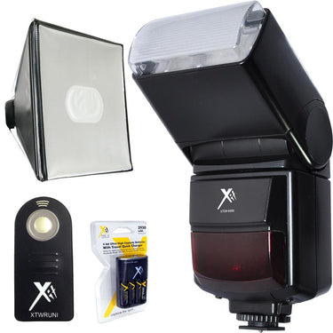 Xit Elite Series Universal Automatic Flash Bundle with Standard Hot Shoe Mount
