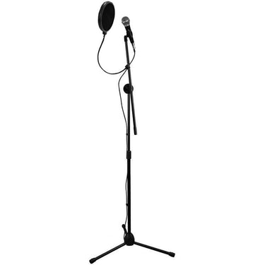 Audio-Technica M20x Professional Monitor Headphones ATH-M20X & Technical Pro Microphone Bundle