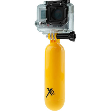 Xit Yellow Floating Bobber Handle For Action Cameras and Waterproof Cameras