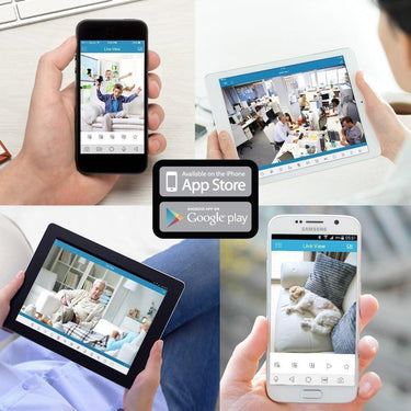 Amcrest IP2M-841 ProHD 1080P (1920TVL) 30FPS Wireless WiFi IP Camera - Black