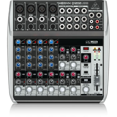 Behringer Q1202USB 12-Channel 2-Bus Mixer w/ XENYX Preamps