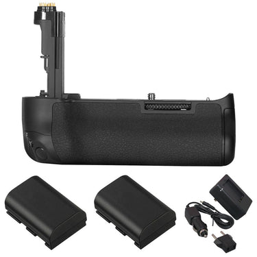Vivitar Deluxe Power Battery Grip for Canon 5D Mark IV w/LP-E6 Battery & Charger