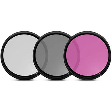 General Brand 40.5mm UV, Polarizer & FLD Deluxe Filter kit (set of 3 + carrying case)