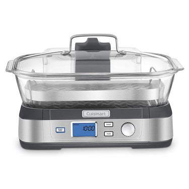 Cuisinart STM-1000 CookFresh Digital Glass Steamer, Stainless Steel