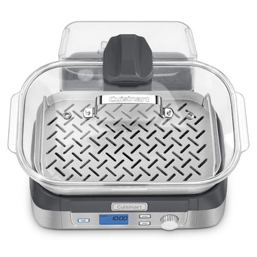 Cuisinart STM-1000 CookFresh Digital Glass Steamer, Stainless Steel