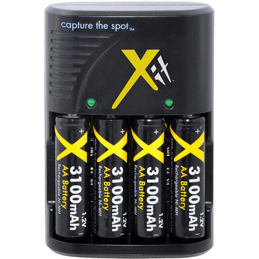 Special Essential AA Battery 8GB Kit - Fujifilm S2950, S4200, S4500, CANON SX160, GE X50