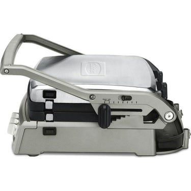 Cuisinart 6-in-1 Elite Griddler, Electric Grill, Griddle & Top Melt, 500°F Temperature Sea