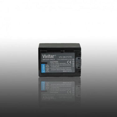 Vivitar NP-FV70 2300 mAh Battery for Sony cx150,cx550,xr550,cx110 & similar digital cam