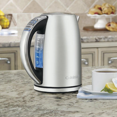 Cuisinart PerfectTemp Cordless Electric Kettle, Brushed Stainless Steel