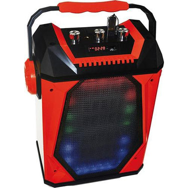 Technical Pro Rechargeable Bluetooth LED Panel Speaker with Wired Mic (WASP460)