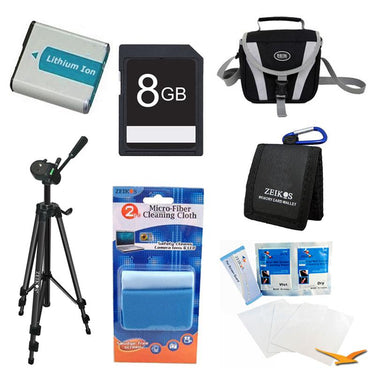 Special Pro 8GB Card and EN-EL5 Battery Kit for Nikon P510, P520, P530