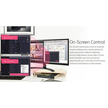 LG 34 UltraWide IPS FreeSync LED Monitor 2560 x 1080 21:9 34UM60P (Open Box)