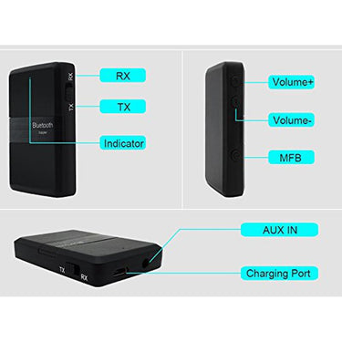 General Brand Bluetooth 4.1 Stereo Receiver And Transmitter 2 In 1 (SK-BTI-025)