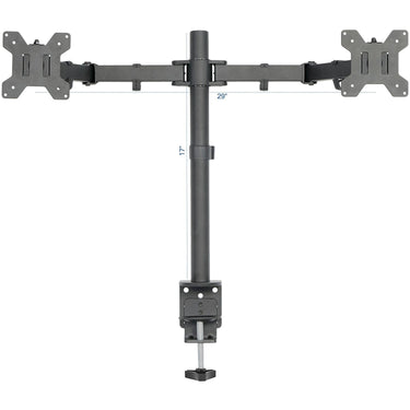 VIVO Dual LCD LED Monitor Desk Stand Fully Adjustable for 2 27" Screens - STAND-V002