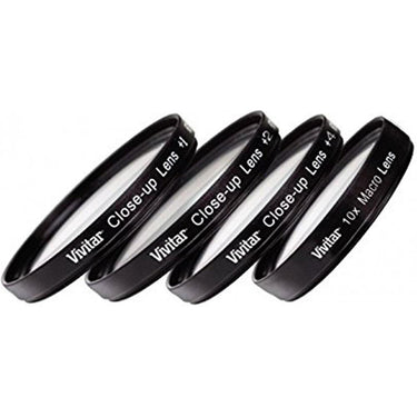 Vivitar 52mm 4pc HD Macro Close-UP Lens Filter Set +1 +2 +4 +10