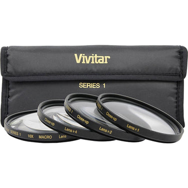 Vivitar 77mm 4pc HD Macro Close-UP Lens Filter Set +1 +2 +4 +10