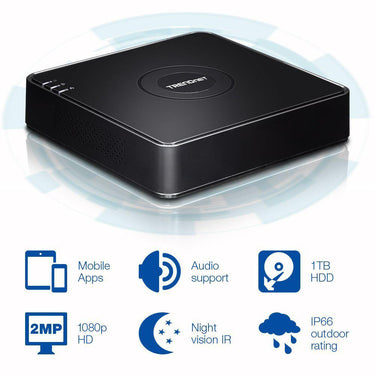 TRENDnet 4-Channel HD CCTV DVR Surveillance Kit - TV-DVR104K