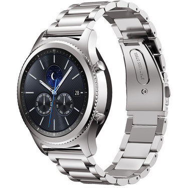 General Brand Metal Wrist Band for Samsung Gear S3 - Silver