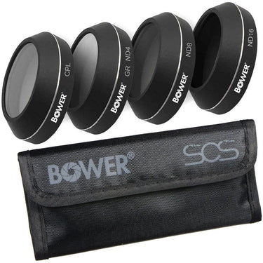 Bower Sky Capture Series 4-Piece 4K Filter Kit w/ Pouch for DJI Mavic Pro (SCS-FK4MV)