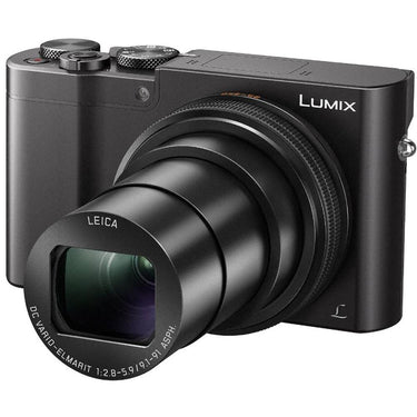 Panasonic LUMIX DMC-ZS100K 20 MP Digital Camera (Black) + 64GB Dual Battery Deluxe Bundle