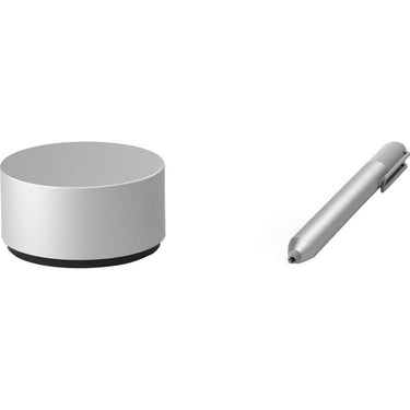 Microsoft 3D Mouse Surface Dial with Programmable Buttons in Silver - 2WR-00001