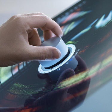 Microsoft 3D Mouse Surface Dial with Programmable Buttons in Silver - 2WR-00001