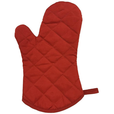 Deco Gear Red Oven Mitt Heat Resistant - GENMITTR