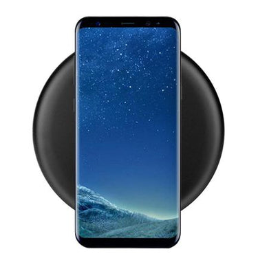 Deco Gear QI Wireless Fast-Charging Pad in Matte Black - 10W Output