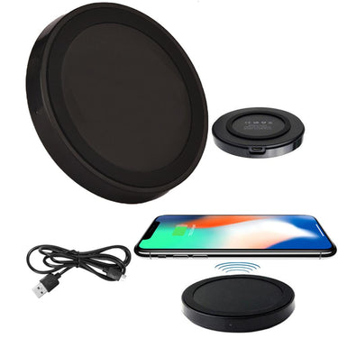 Deco Gear QI Wireless Charging Pad in Matte Black - 5W Output
