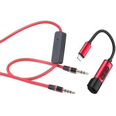 Deco Essentials Aux-To-Lightning Cable w/ In-Line Microphone and Remote AL100B