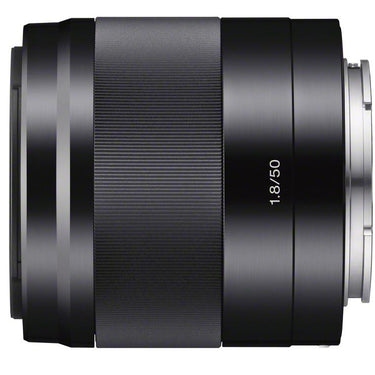 Sony SEL50F18/B - 50mm f/1.8 Mid-Range Prime E-Mount Lens (Black)