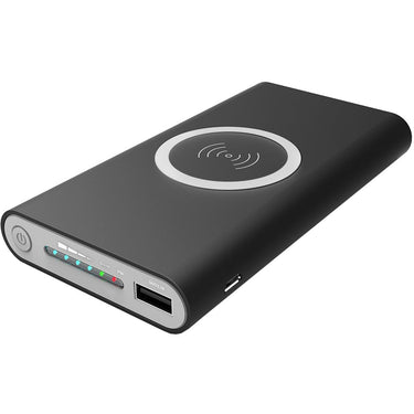 Deco Gear Qi 10,000 mAh Wireless Charger Power Bank - QIPB100BK