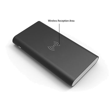 Deco Gear Qi 10,000 mAh Wireless Charger Power Bank - QIPB100BK