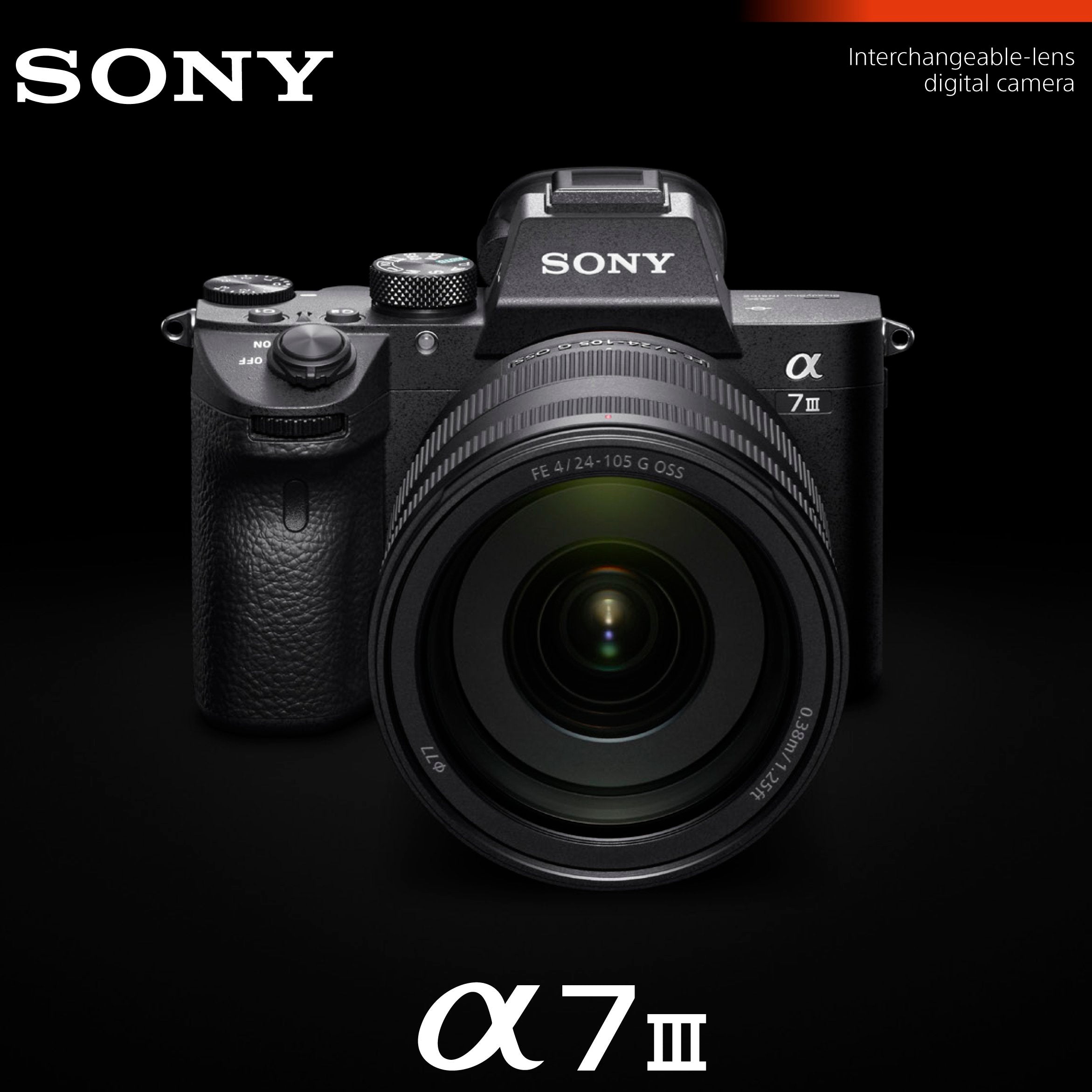 A7iii Sony a7III Full Frame Mirrorless Interchangeable Lens Camera (Body Onl