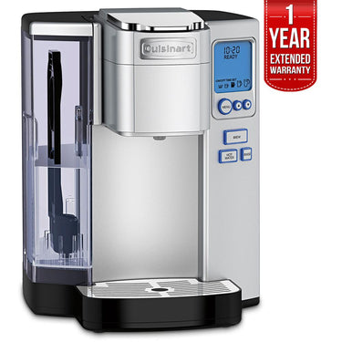 Cuisinart Premium Single Serve Coffeemaker Refurbished+1 Year Extended  Warranty
