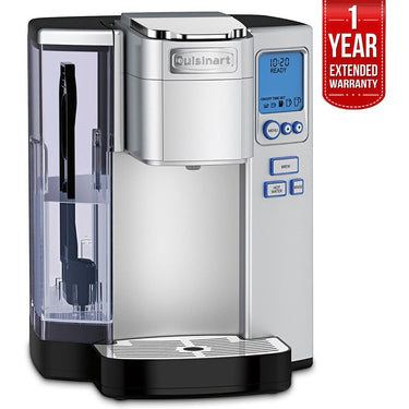 Cuisinart Premium Single Serve Coffeemaker + 1 Year Extended Warranty