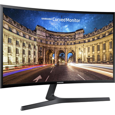 Samsung C27F398FWN 27" Curved LED-lit Slim Monitor + Extended Warranty Pack