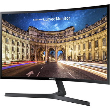 Samsung C27F398FWN 27" Curved LED-lit Slim Monitor + Extended Warranty Pack