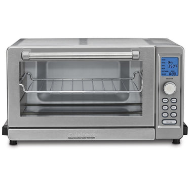 Cuisinart TOB-135 Deluxe Convection Toaster Oven Broiler, Brushed Stainless, Refurbished