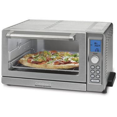 Cuisinart TOB-135 Deluxe Convection Toaster Oven Broiler, Brushed Stainless, Refurbished