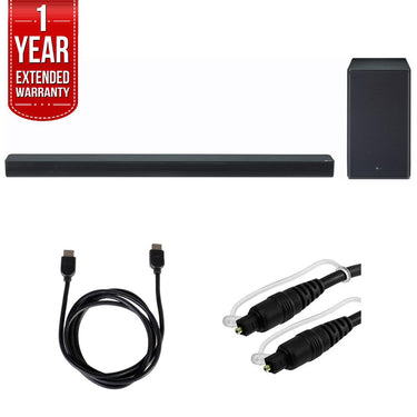 LG SK8Y 2.1-Channel Hi-Res Audio Soundbar with Dolby Atmos + Warranty Bundle
