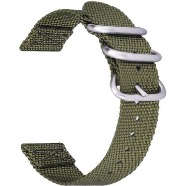 Deco Essentials 5pc Woven Nylon Replacement Straps for Samsung Smartwatch - 5 Colors - 5PCSGWB