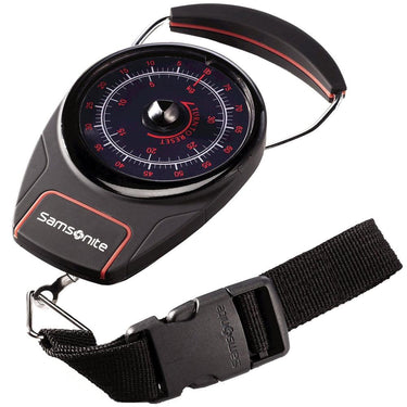 Samsonite F'Lite GT 31" Spinner Zipperless Suitcase Red with Luggage Scale