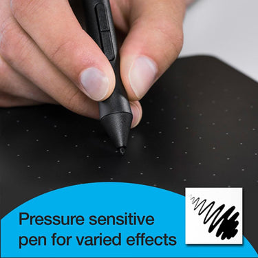 Wacom Intuos Art Pen and Touch Tablet - Small Black (OPEN BOX)